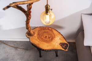 Woodworking Stehlampe Lampe Leuchte Stehleuchte Tischleuchte Tischlampe Licht Design Holzarbeit Holzdesign Möbel Wooden Lamp Light Skulptur Holzskulptur